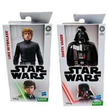 Star Wars Darth Vader & Luke Action Figure plastic free packaging edition - New - £6.10 GBP