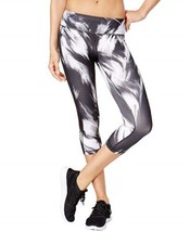 allbrand365 designer Womens Printed Cropped Leggings Size X-Small Color Black - £32.04 GBP