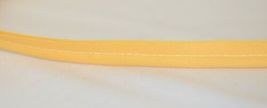 Conso 026836D54 Marigold Yellow Polyester Indoor Outdoor Lip Cord Trim 12 yards image 2