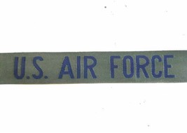 Patch US Air Force USAF Green Name Tape Strip Sew On - $5.86