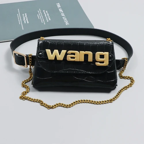 Fashion Women MIni Fanny Pa PU Leather Waist Belt Phone Purse Bag  Pattern Silve - £61.88 GBP