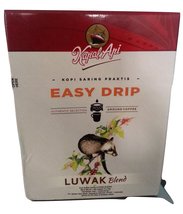 Kapal Api Easy Drip Tana Toraja Luwak Blend 5-ct, 50 Gram (Pack of 10) - £107.28 GBP