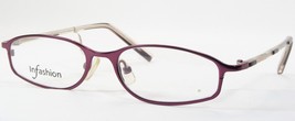 Infashion B 0388 2 Plum Purple Rare Eyeglasses Glasses Frame 49-16-135mm (Notes) - £37.56 GBP