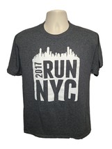 2017 Run NYC John Rut Road Runners Run Walk U Got This Adult Medium Gray TShirt - £11.62 GBP