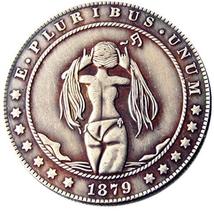 Rare Antique USA United States 1879 Morgan Dollar Sexy Coin. Explore Now! - £21.79 GBP