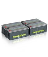 POWERWIN 12V 200Ah LiFePO4 Battery Built-in Smart BMS Max 2560Wh Power O... - £1,422.43 GBP