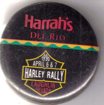 Harley Rally April 1990 @ Harra Hs Del Rio Laughlin Pin - £4.74 GBP