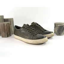 Bruno Magli Grey Leather Westy Lace Up Sneakers 11 EUC - $83.30