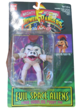 New Mighty Morphin Power Rangers Evil Space Aliens Food Gobbling Pudgy Pig - $17.32