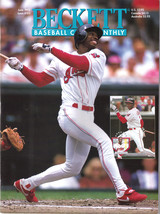 Kenny Lofton Michael Jordan On Beckett Baseball Card Monthly Magazine - £3.15 GBP