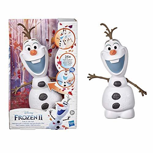 Disney Frozen Hasbro 2 Walk and Talk Olaf Toy for Girls and Boys Ages 3 and Up Item image 5