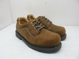 Dakota Men&#39;s Low-Cut Quad Comfort Stsp Work Shoes Brown Size 7 3E - £28.56 GBP