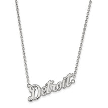 SS MLB  Detroit Tigers Large &quot;Detroit&quot; Pendant w/Necklace - $102.27
