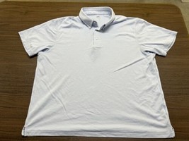 Uniqlo Men’s Light Blue Short-Sleeve Polo Shirt - 3XL - £15.92 GBP