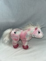 Webkinz Pink Pony Horse Plush Sparkly Hoofs No Code 8" Stuffed Animal  - $9.88