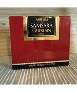 NOS 1992 Guerlain Samsara .25 oz Parfum Spray w/ Collectible Clamshell C... - $347.32 CAD