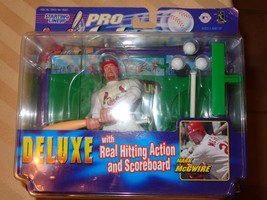 Mark Mc Gwire (St. Louis Cardinals) 1998 Starting Lineup Pro Action Deluxe Figure - £7.58 GBP