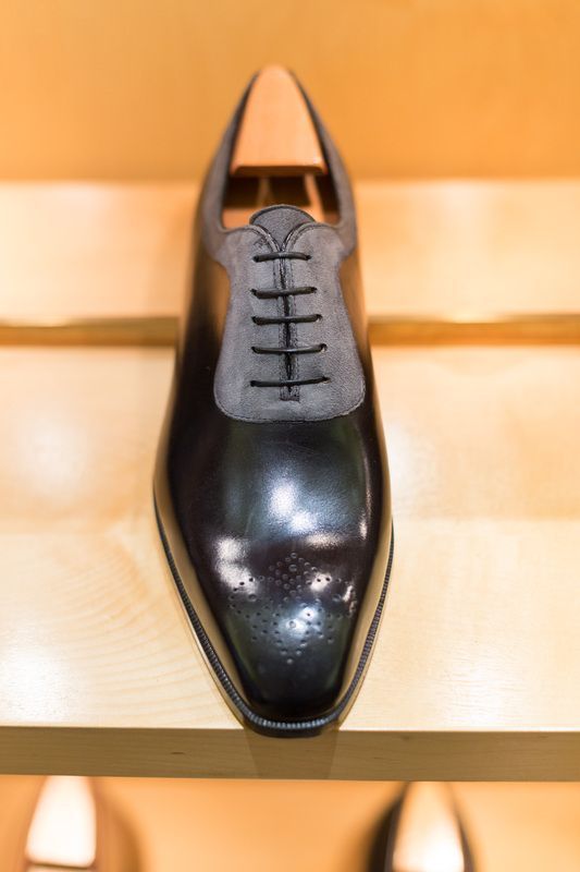 New Handmade Mens forms shoes, Men two tone dress shoes, Men suede and leather s