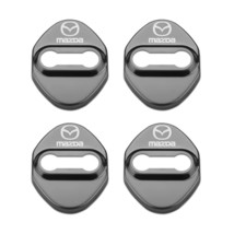 4pcs Car Door Lock Cover Protector Stickers for CX-4 CX-5 CX-3 Atenza Axela 3 6  - £59.74 GBP