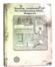 1989 GM HVAC Training Manual - £7.36 GBP