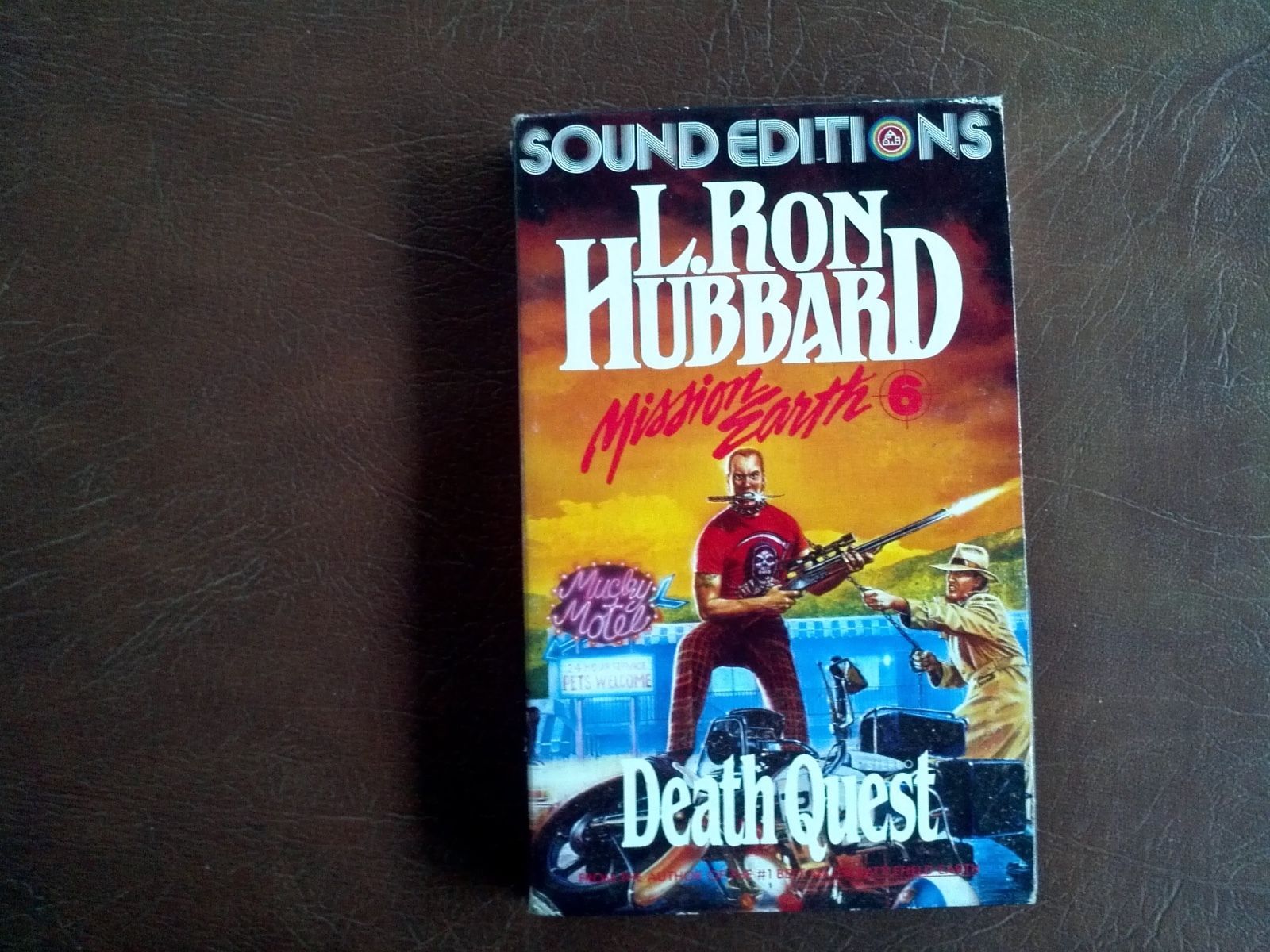 Death Quest No. 6 - mission Earth - by L. Ron Hubbard CASSETTES (SOUND E... - $19.80
