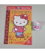 Hello Kitty Book and Figure Picture Clues Fall Surprise Learning To Read - $10.99