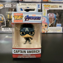 Funko Pop! Pocket Keychain Marvel Avengers Endgame Captain America Bobblehead - £7.85 GBP