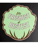 Authentic Jimmy Johns The Freshest &amp; Bestest Green Lettuce Tin Sign 8.5&quot;... - £14.28 GBP