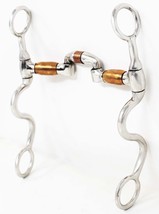 Horse SS 5&quot; Swivel Low-Port Mouth Articulating Correction Bit Copper 35G... - $743.14 MXN