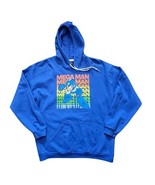 Mega Man 90s Classic Anime Cartoon Character Hoodie Hooded Sweatshirt Sz... - $37.78 CAD
