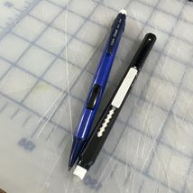Vintage Pentel PD15 Mechanical Pencil Blue Comes With Pentel Clic Eraser - €14,90 EUR