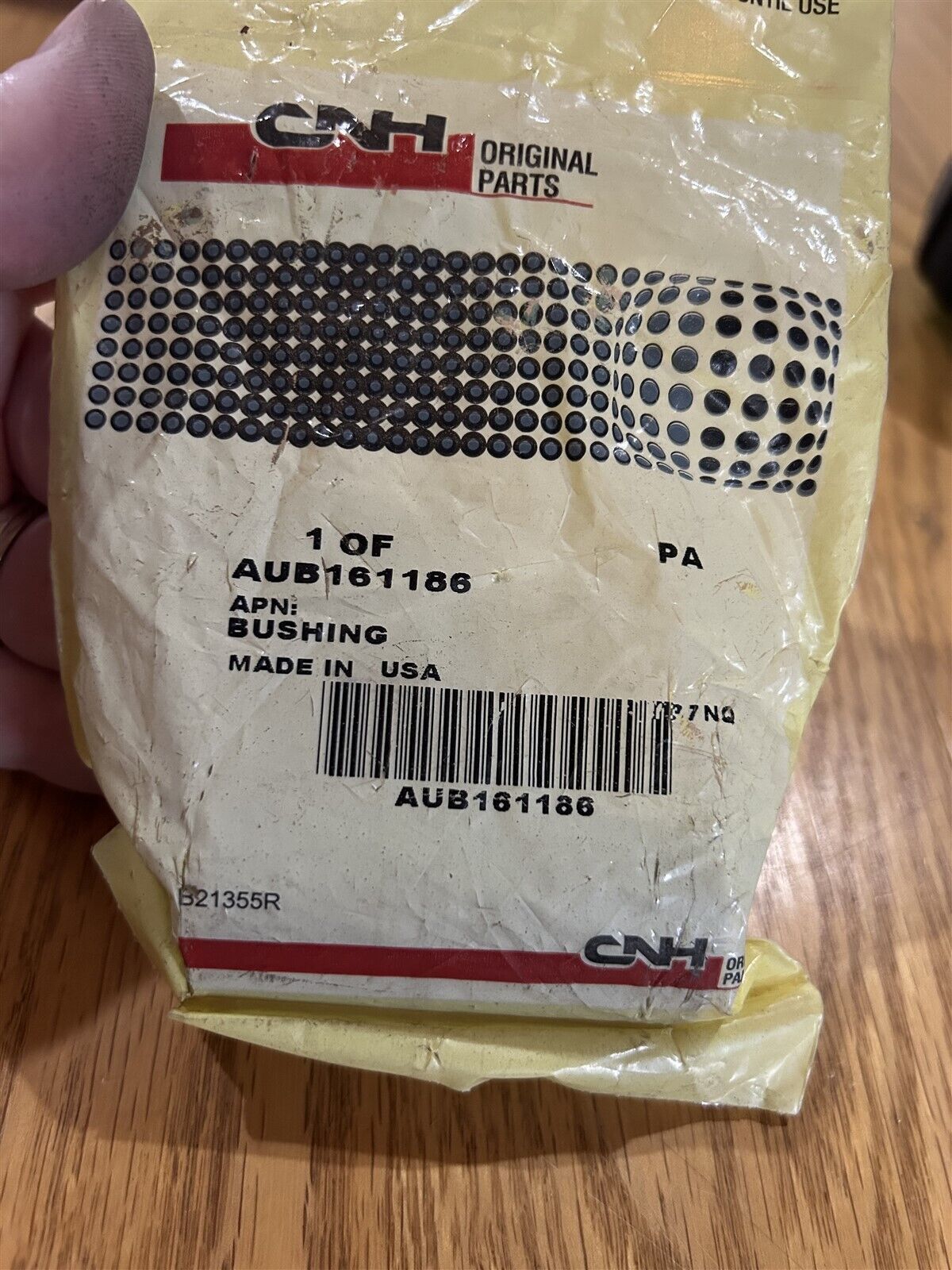 New Holland Genuine Part # AUB161186 BUSHING