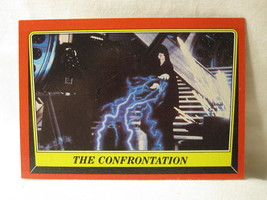 1983 Star Wars - Return of the Jedi Trading Card #122: The Confrontation - £1.58 GBP
