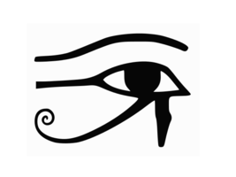 Eye of Wedjet Ra Horus All Seeing Eye Vinyl Decal Car Wall Window Sticke... - $3.42+