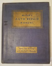 1947 Motors Auto Repair Manual Covers 1935 Thru 1946 Excellent Condition - $37.50