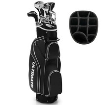 10 Pieces Womens Complete Golf Club Set with Alloy Driver Black - Color:... - $6,200.26 MXN
