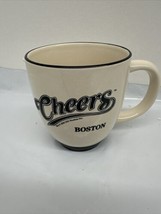 2002 Cheers Coffee Mug Cup Boston TV Series Comedy Show Ceramic Souvenir 4” Tall - £15.78 GBP