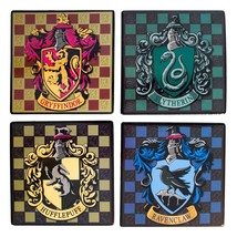 Harry Potter Hogwarts Coasters Black - £12.81 GBP