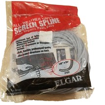 Elgar Screen Spline, 1/8&quot; X 20&#39; - £11.40 GBP