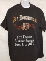 JOE BONAMASSA - RARE FOX THEATRE ORIGINAL 2013 TOUR CONCERT TOUR 2XL T-S... - £31.80 GBP