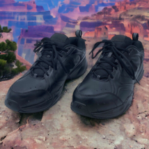 New Balance Men&#39;s 624 Athletic Black Leather Shoes, Size 13 MX624AB2 - £35.10 GBP