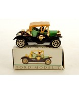 2 Miniature Die Cast Plastic Model Cars, Model T &amp; Pierce Arrow, Reader&#39;... - £14.62 GBP