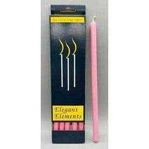 10 Pink chime candle 6 pack - $15.35