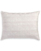 Hotel Collection Woodrose Quilted Pillow Sham Size Standard Color Medium Pink - $118.80