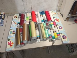 Cricut Cartridge Mixed Vinyl Lot Extras - $802.77 MXN