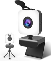 1080P Webcam with Microphone Full HD Web Cam for PC MAC Laptop Desktop Plug and  - £25.40 GBP