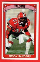 1990 Panini #216 Deion Sanders HOF football sticker - £0.00 GBP