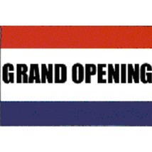 Grand Opening Flag with Grommets 3ft x 5ft - £11.66 GBP