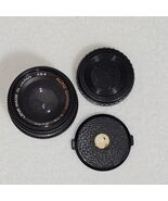 Auto Chinon 1:1.9 50mm Lens / End Caps + Tristar 1A 49mm Filter Made In ... - $1,118.04 MXN