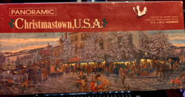 Springbok Hallmark Christmastown USA 13x40 Panoramic 700 Pc Jigsaw Puzzle - $14.73